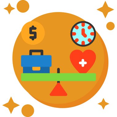 Tıbbi bakım vektör ikonu. stil izole edilmiş bicolor düz ve turuncu, sarı ve beyaz renkler, yuvarlak açılar, yeşil arkaplan