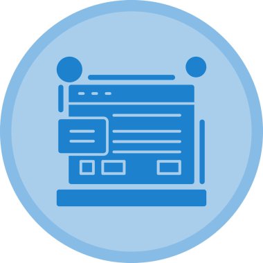 seo modern simgesinin vektör illüstrasyonu