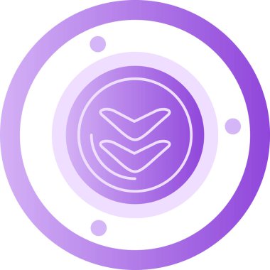 pusula simgesi, vektör illüstrasyonu