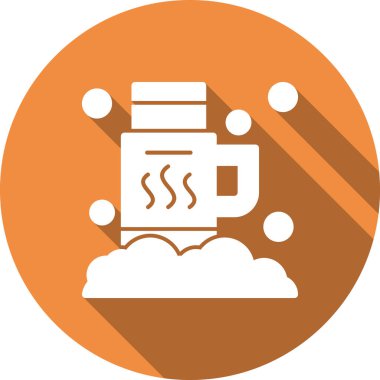 kahve makinesi ikon vektör illüstrasyonu