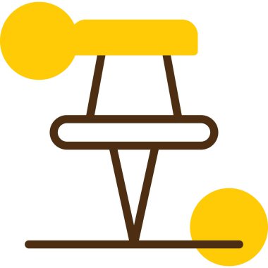 bar simgesi, modern tasarım illüstrasyonu