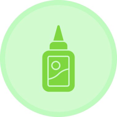 Şişe. Web simgesi basit illüstrasyon