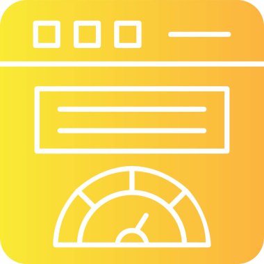 Tarayıcı pencere simgesi - taslak biçimi