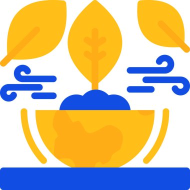 Mum süsleme simgesi doldurulmuş ana hatlar biçiminde