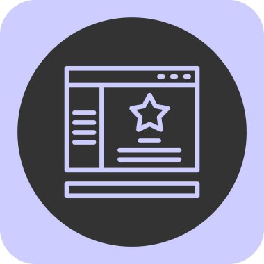 seo modern simgesinin vektör illüstrasyonu