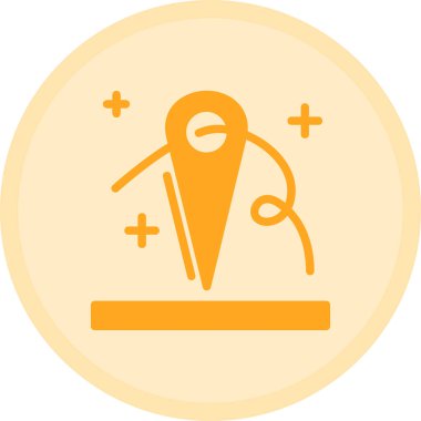 Modern simgenin vektör illüstrasyonu