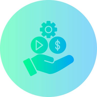 dolar simgesivektör illüstrasyon