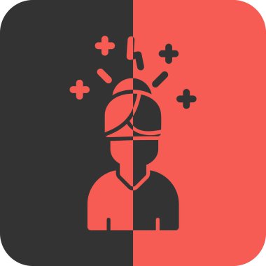 Modern simgenin vektör illüstrasyonu