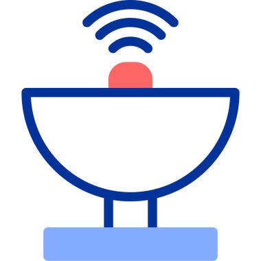 wifi modern simgesi, vektör illüstrasyonu