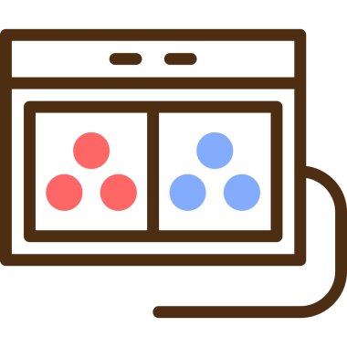 Web simgesi tasarımı. vektör illüstrasyonu