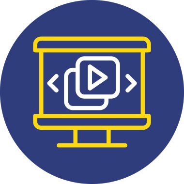 dizüstü bilgisayar simgesi, vektör illüstrasyonu