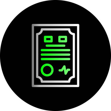 Seo simgesinin vektör illüstrasyonu