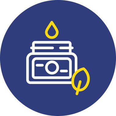 Petrol simgesinin vektör illüstrasyonu