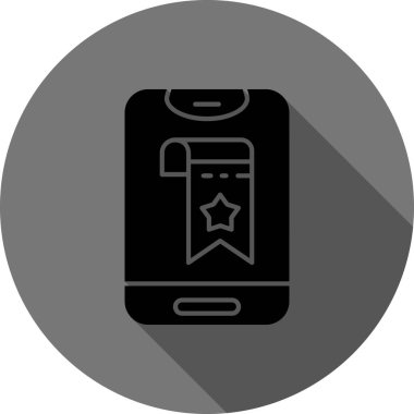 Modern simgenin vektör illüstrasyonu