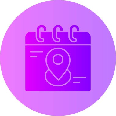 Harita. Web simgesi basit illüstrasyon