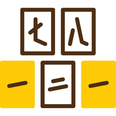 kağıt ataç simgesi, vektör illüstrasyonu