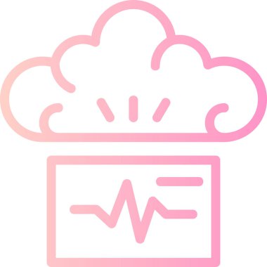 Bulut hesaplama. Web simgesi