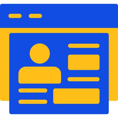 iş finans yönetimi simgesi - özet biçimi