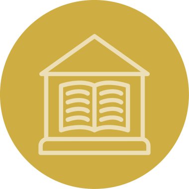 kitap simgesi vektör illüstrasyonu