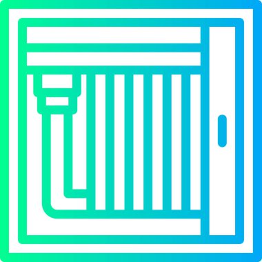 Modern b 'nin vektör illüstrasyonu