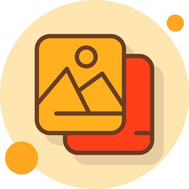 harita konum haritası simgesi düz biçimli