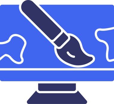 Dosya özeti biçiminde temizlik servis simgesi