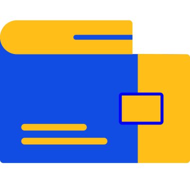 Kredi kartıyla. Basit resimleme