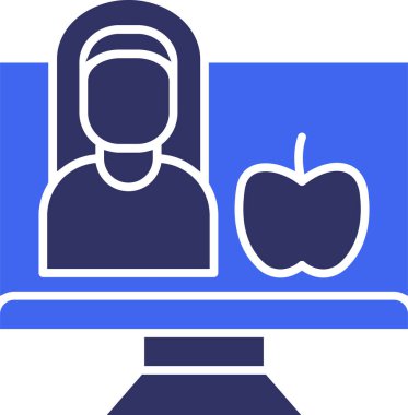 Online eğitim. Basit tasarım