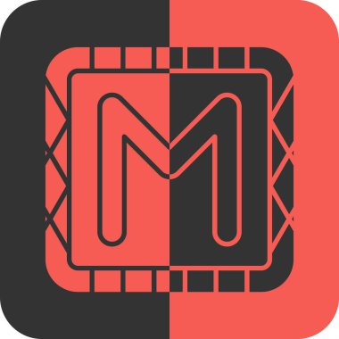 Vektör illüstrasyonu, simge ögesi biçimi