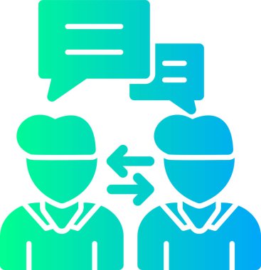 Konuşma balonu vektör çizimi