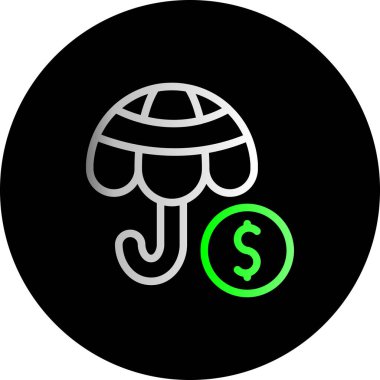 para simgesi, vektör illüstrasyonu