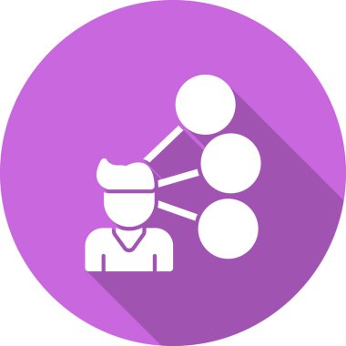 seo modern simgesinin vektör illüstrasyonu