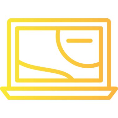 bilgisayar simgesi, vektör illüstrasyonu