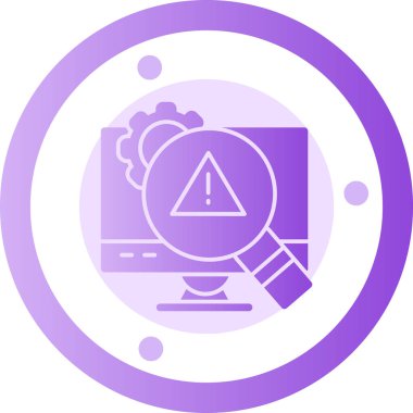 Pusula. Web simgesi basit illüstrasyon