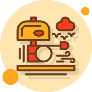 Bir mutfak simgesinin vektör çizimi