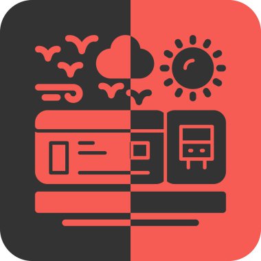 veri analizi düz simgeleri