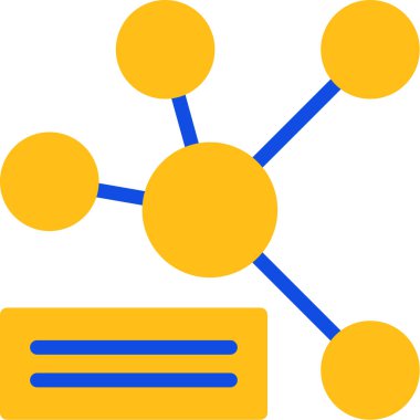 ağ ağ ağ simgesi ile doldurulmuş - ana hat biçimi