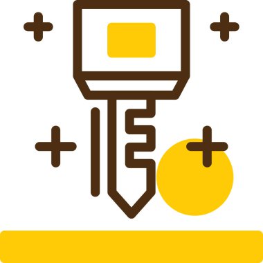 Bir karikatür kaleminin vektör çizimi