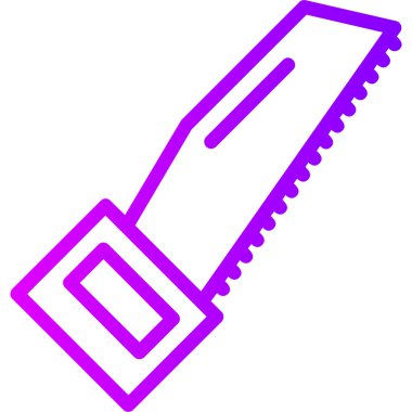 Bıçak ikonu. vektör illüstrasyonu