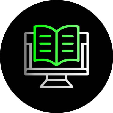 Vektör Defteri Simgesi illüstrasyonu