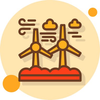 iklim ısınma enerji simgesi - özet biçiminde