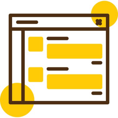 seo modern simgesinin vektör illüstrasyonu