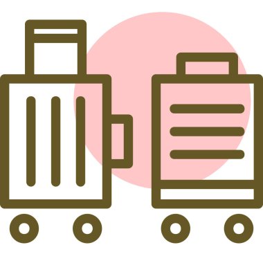 Bir yiyecek torbasının vektör çizimi