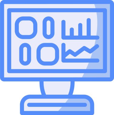 analitik iş grafik simgesi