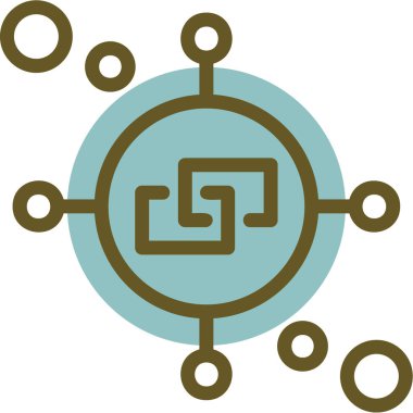 Web için bir arkaplan vektör illüstrasyonu