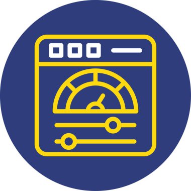 seo modern simgesinin vektör illüstrasyonu