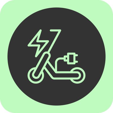 vektör elektrik fişi simgesi