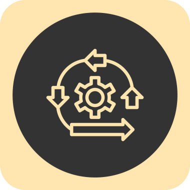 Simge vektör illüstrasyonu ayarlanıyor