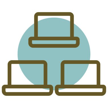 bilgisayar simgesi vektör illüstrasyonu