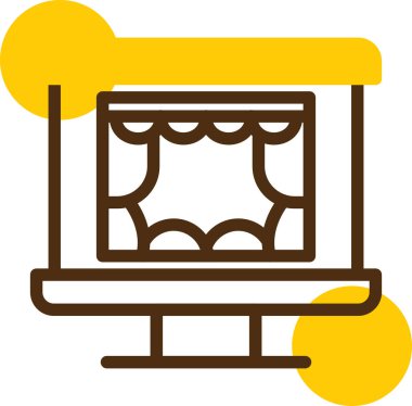 Kahve fincanı simgesi, taslak biçimi